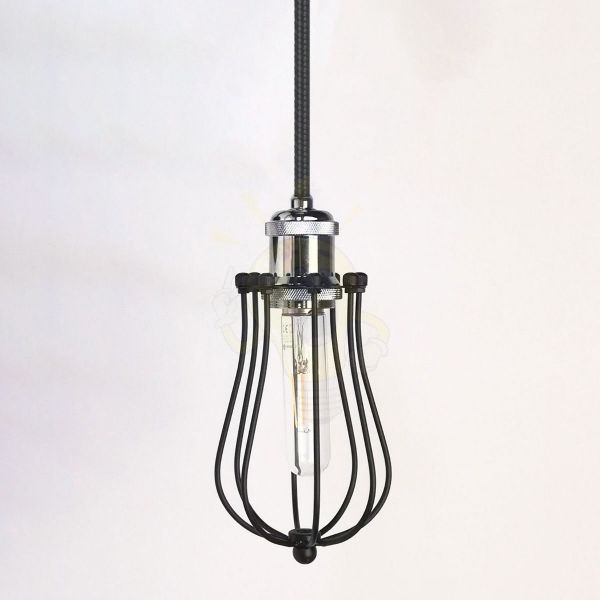 antik-fuggesztek-lampa-matt-fekete-fenyes-krom-szin-csepp-alaku-raccsal