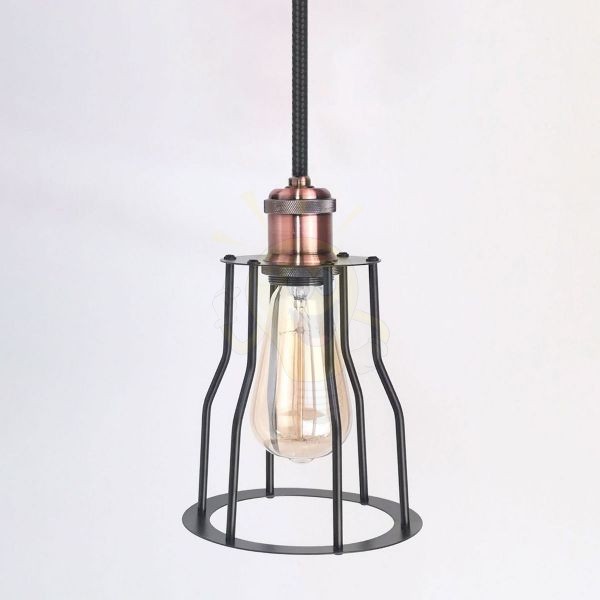 antik-fuggesztek-lampa-matt-fekete-antik-vorosrez-szin-ipari-raccsal