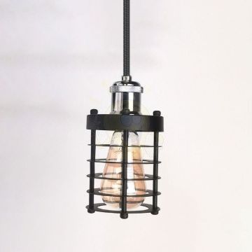 antik-fuggesztek-lampa-matt-fekete-fenyes-krom-szin-henger-alaku-raccsal