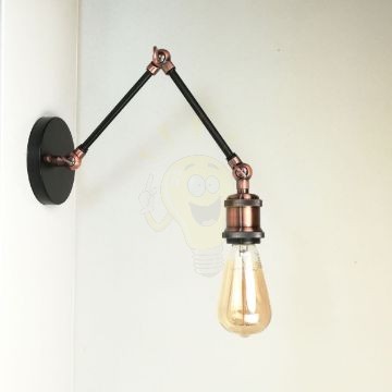 antik-fali-olvaso-lampa-matt-fekete-antik-vorosrez-szin