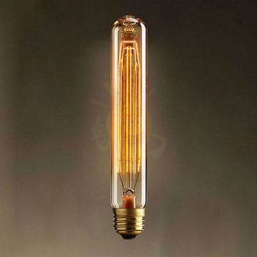 Edison T185 szénszálas dekor izzó 40W teljesítménnyel