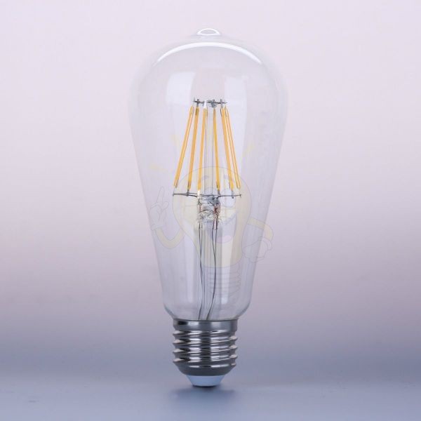 LED filament dekor izzó - ST64 - 6 watt - szabályozható