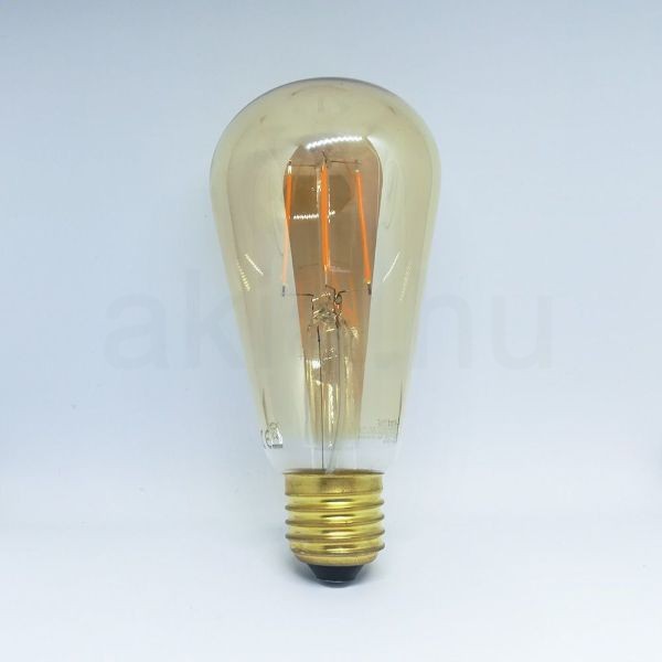 Kép LED filament dekor izzó antikolt - ST64 - 4 watt