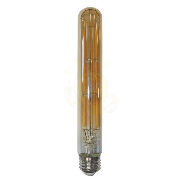 LED filament dekor izzó - T225 henger antikolt - 6 watt