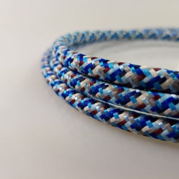 Textilkábel pixel mintás 2x0,75