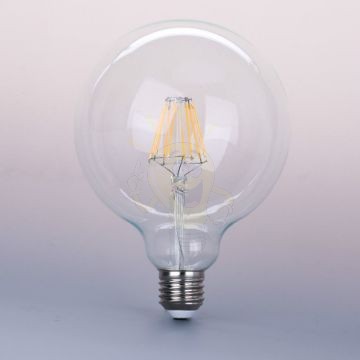 LED filament dekor izzó - G125 - 10 watt