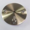 Falitárcsa 100mm sima antik bronz szín, kapcsolós