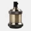 Edison izzó foglalat antik bronz kivitel - E27