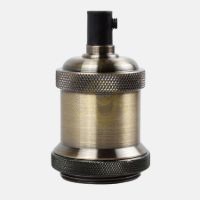 Edison izzó foglalat antik bronz kivitel - E27