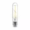 Filment dekor izzó - T136 - 2 watt - meleg fehér