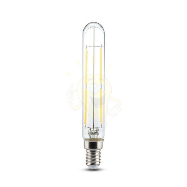 LED filament dekor izzó - T20- 4 watt - E14