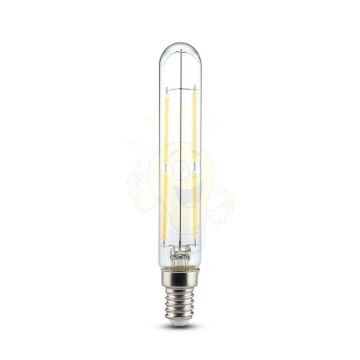 LED filament dekor izzó T20 E14 foglalattal