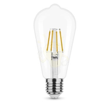 Modee Lighting LED Izzó Filament ST64 4W E27 360° 2700K (440 lumen)
