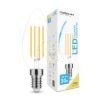 Modee Smart Lighting LED Izzó Filament Candle C35 7W E14 360° 2700K (750 lumen) dimm.