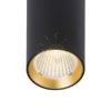 MAVRO DIMM függö lámpa fekete/aranysárga 230V LED 12W 38° 3000K