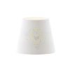 Kép NIZZA 18/15 lámpabúra  Polycotton fehér/fehér PVC  max. 28W
