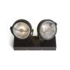 Kép KELLY LED II DIMM fali lámpa fekete 230V LED 2x12W 24° 3000K