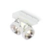 Kép KELLY LED II DIMM fali lámpa fehér 230V LED 2x12W 24° 3000K