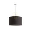 Kép RON 55/30 lámpabúra  Polycotton fekete/fehér PVC  max. 23W