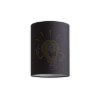 RON 15/20 lámpabúra Polycotton fekete/fehér PVC max. 28W