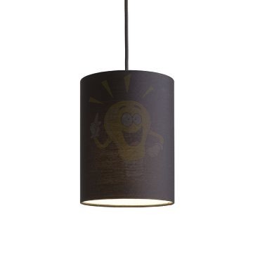 RON 15/20 lámpabúra Polycotton fekete/fehér PVC max. 28W