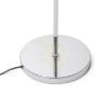 PRAGMA állólámpa fekete króm 230V LED E27 11W