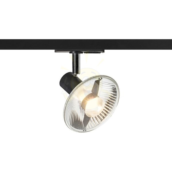 Kép TRICA egyfázisú áramkörös sínre fekete  230V LED GU10 12W