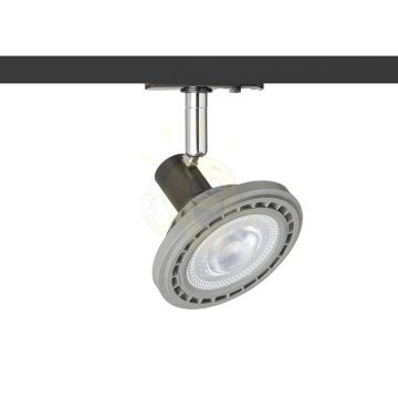 TRICA egyfázisú áramkörös sínre fekete 230V LED GU10 12W