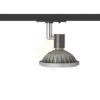 TRICA egyfázisú áramkörös sínre fekete 230V LED GU10 12W