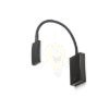 Kép FRISCO W fali lámpa fekete 230V LED 4.2W 120° 3000K
