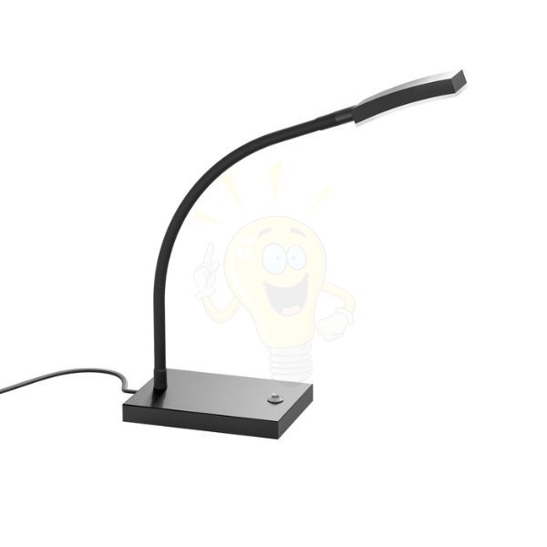 FRISCO T asztali lámpa fekete  230V LED 4.2W 120°  3000K