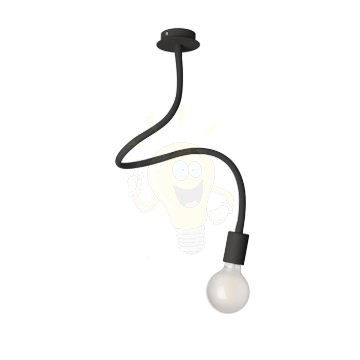 Kép LOYD E27 I függő lámpa fekete  230V LED E27 15W