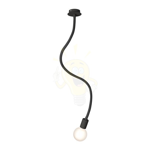 LOYD E27 I függő lámpa fekete  230V LED E27 15W