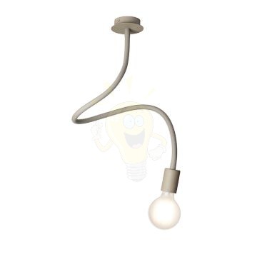Kép LOYD E27 I függő lámpa bézsszürke  230V LED E27 15W