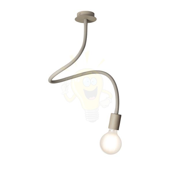 Kép LOYD E27 I függő lámpa bézsszürke  230V LED E27 15W