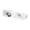 Kép KENNY II felületre szerelhető fehér/fekete  230V LED GU10 2x8W