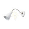Kép KAYA fali lámpa fehér matt nikkel 230V LED E27 15W