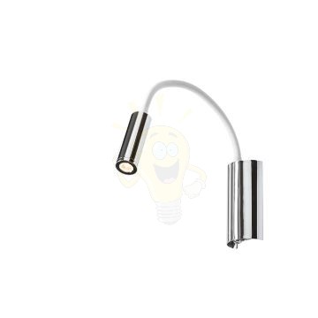 Kép SHOW fali lámpa fehér króm 230V LED 3W 3000K
