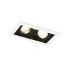 Kép BONDY II süllyesztett lámpa fehér 230V LED 2x7W 24° 3000K