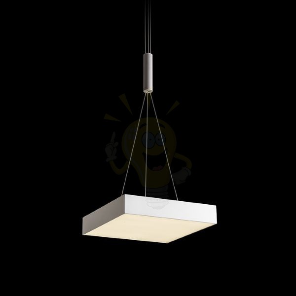 LARISA SQ 30 függő lámpa fehér 230V LED 30W 3000K