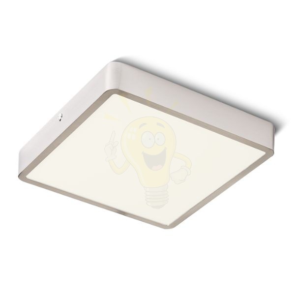 Kép HUE SQ 22 mennyezeti lámpa matt nikkel 230V LED 24W 3000K