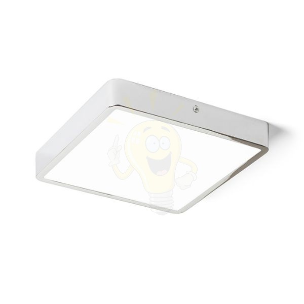 Kép HUE SQ 22 mennyezeti lámpa króm 230V LED 24W 3000K
