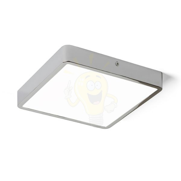 Kép HUE SQ 22 mennyezeti lámpa fekete króm 230V LED 24W 3000K