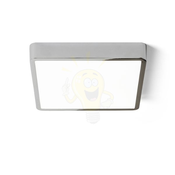 HUE SQ 22 mennyezeti lámpa fekete króm 230V LED 24W 3000K