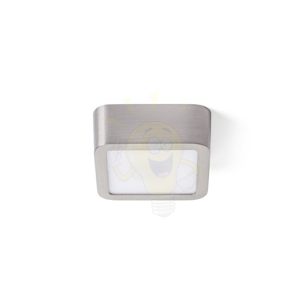 HUE SQ 9 mennyezeti lámpa matt nikkel 230V LED 6W 3000K