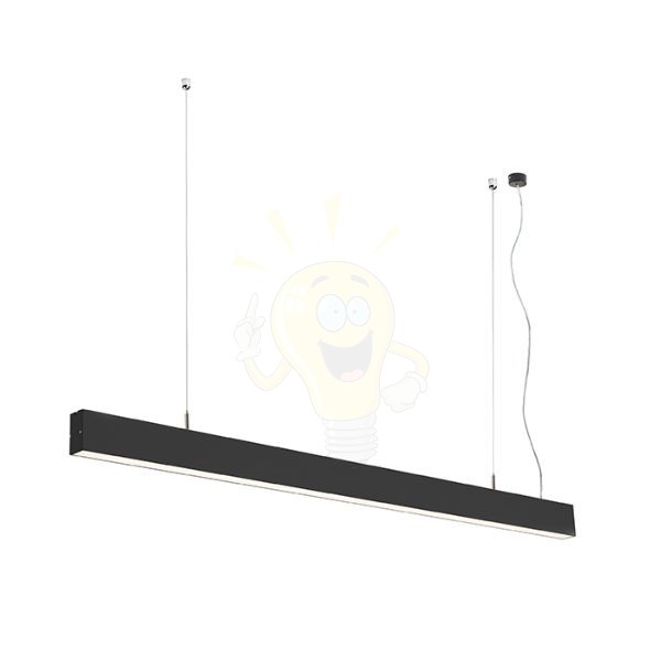 Kép PESANTE 35 függő lámpa fekete 230V LED 40W 3000K