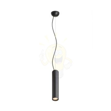 Kép RIGA 28 függő lámpa fekete 230V LED 6W 38° 3000K