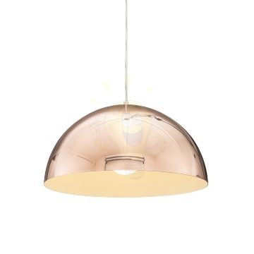 Kép MONROE 40 függő lámpa  réz 230V LED E27 30W