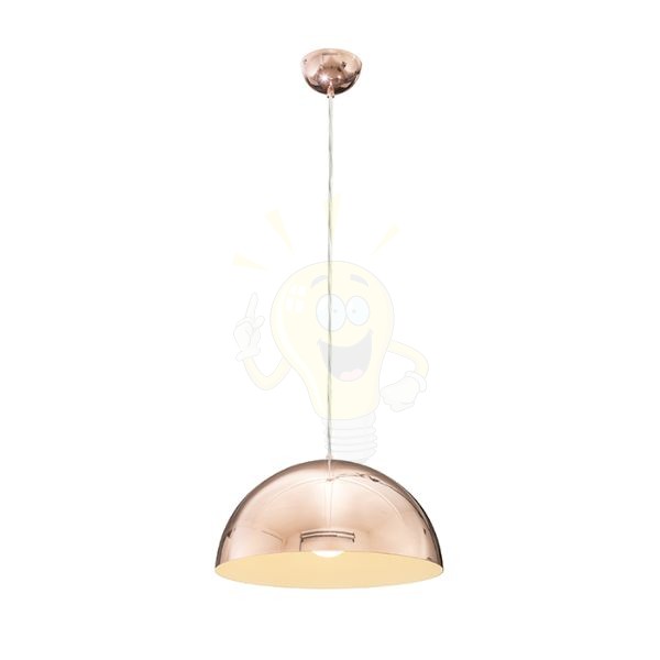 Kép MONROE 30 függő lámpa  réz 230V LED E27 11W