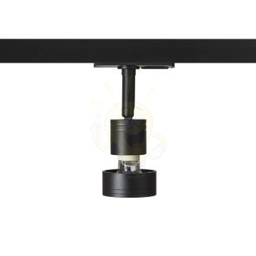 PURINA egyfázisú áramkörös sínre fekete  230V LED GU10 8W